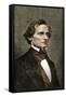 Jefferson Davis, President of the Confederate States of America-null-Framed Stretched Canvas