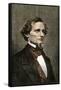 Jefferson Davis, President of the Confederate States of America-null-Framed Stretched Canvas