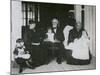 Jefferson Davis with Family-Science Source-Mounted Giclee Print