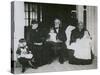 Jefferson Davis with Family-Science Source-Stretched Canvas