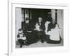 Jefferson Davis with Family-Science Source-Framed Giclee Print