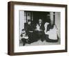 Jefferson Davis with Family-Science Source-Framed Premium Giclee Print