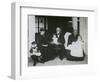 Jefferson Davis with Family-Science Source-Framed Premium Giclee Print