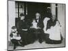 Jefferson Davis with Family-Science Source-Mounted Premium Giclee Print