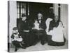 Jefferson Davis with Family-Science Source-Stretched Canvas