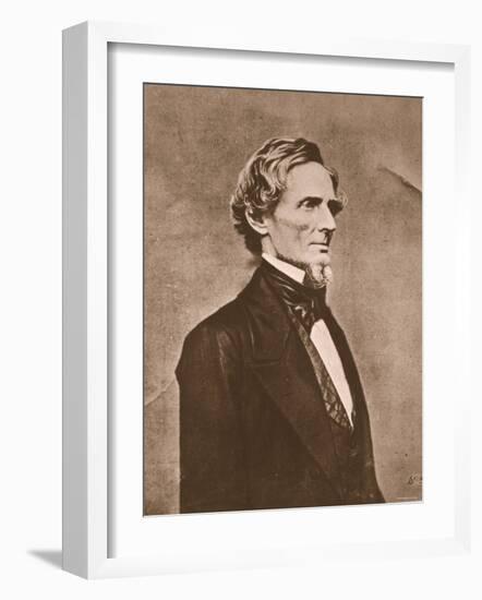 Jefferson Davis-null-Framed Photographic Print