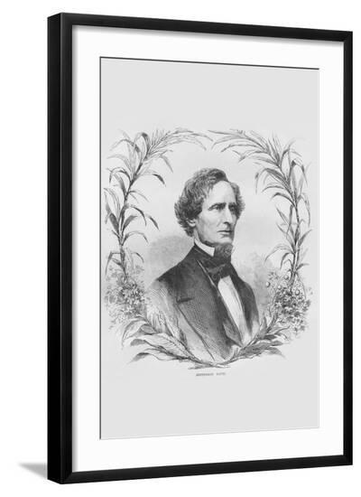 Jefferson Davis-Frank Leslie-Framed Art Print