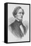 Jefferson Davis-Frank Leslie-Framed Stretched Canvas