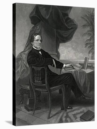Jefferson Davis-Thomas Nast-Stretched Canvas