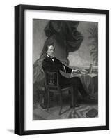 Jefferson Davis-Thomas Nast-Framed Art Print