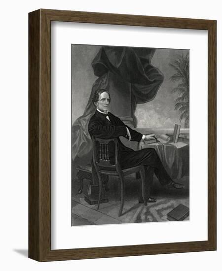 Jefferson Davis-Thomas Nast-Framed Art Print