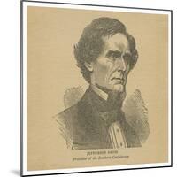 Jefferson Davis-null-Mounted Art Print