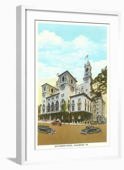 Jefferson Hotel, Richmond, Virginia-null-Framed Art Print