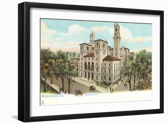 Jefferson Hotel, Richmond, Virginia-null-Framed Art Print