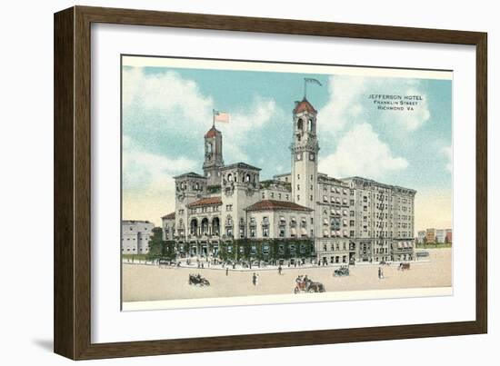 Jefferson Hotel, Richmond-null-Framed Premium Giclee Print