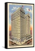 Jefferson Insurance Building, Greensboro-null-Framed Stretched Canvas