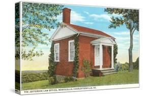 Jefferson Law Office, Monticello, Charlottesville, Virginia-null-Stretched Canvas