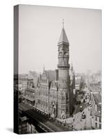 Jefferson Market Court House, New York-null-Stretched Canvas