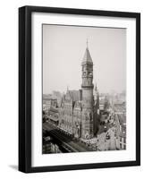 Jefferson Market Court House, New York-null-Framed Photo