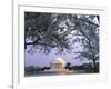 Jefferson Memorial and Cherry Blossoms at Sunrise, Tidal Basin, Washington Dc, Usa-Scott T. Smith-Framed Photographic Print