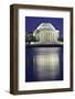 Jefferson Memorial and Tidal Basin in April.-William Perry-Framed Photographic Print