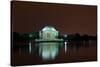 Jefferson Memorial at Night, Washington DC-sborisov-Stretched Canvas