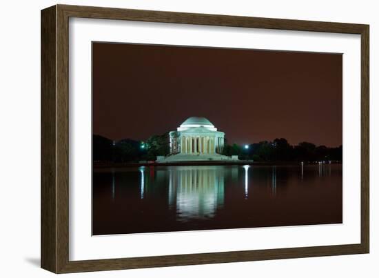 Jefferson Memorial at Night, Washington DC-sborisov-Framed Photographic Print