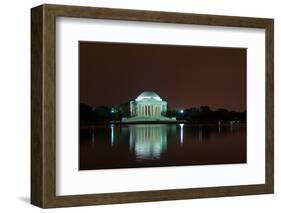 Jefferson Memorial at Night, Washington DC-sborisov-Framed Photographic Print