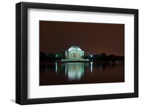 Jefferson Memorial at Night, Washington DC-sborisov-Framed Photographic Print