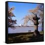 Jefferson Memorial from across the Lake-null-Framed Stretched Canvas