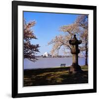 Jefferson Memorial from across the Lake-null-Framed Photographic Print