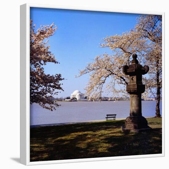 Jefferson Memorial from across the Lake-null-Framed Photographic Print