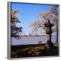 Jefferson Memorial from across the Lake-null-Framed Photographic Print