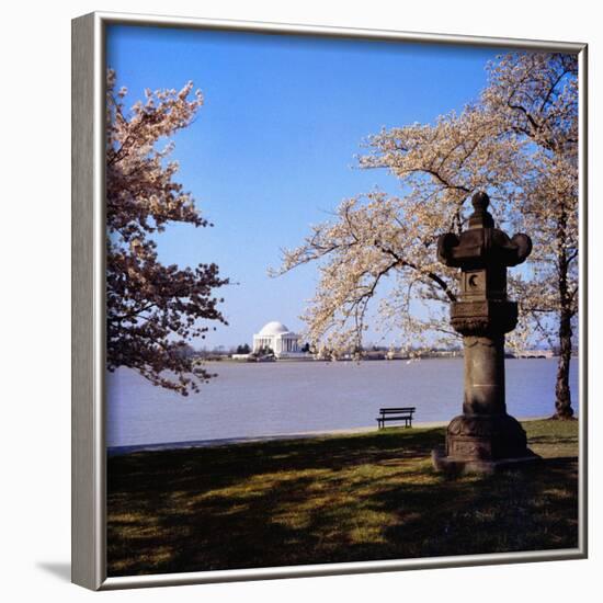 Jefferson Memorial from across the Lake-null-Framed Photographic Print