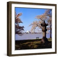 Jefferson Memorial from across the Lake-null-Framed Photographic Print