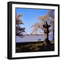 Jefferson Memorial from across the Lake-null-Framed Photographic Print