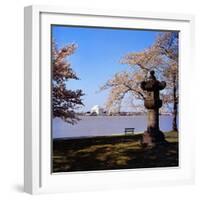 Jefferson Memorial from across the Lake-null-Framed Photographic Print