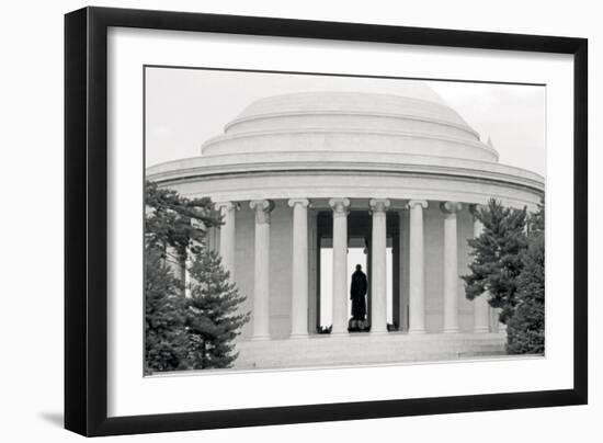 Jefferson Memorial II-Jeff Pica-Framed Photographic Print