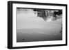 Jefferson Memorial Reflected in Tidal Basin-null-Framed Photo