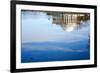 Jefferson Memorial Reflection Washington DC-null-Framed Photo