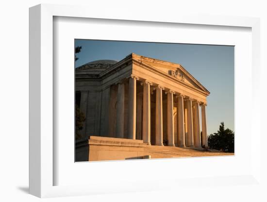 Jefferson Memorial Sunset-Steve Gadomski-Framed Photographic Print