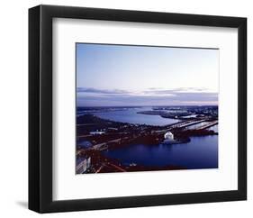 Jefferson Memorial taken from an open window in the Washington Monument, Washington, D.C.-Carol Highsmith-Framed Art Print