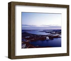 Jefferson Memorial taken from an open window in the Washington Monument, Washington, D.C.-Carol Highsmith-Framed Art Print