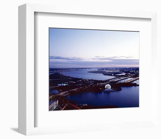 Jefferson Memorial taken from an open window in the Washington Monument, Washington, D.C.-Carol Highsmith-Framed Art Print