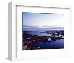 Jefferson Memorial taken from an open window in the Washington Monument, Washington, D.C.-Carol Highsmith-Framed Art Print