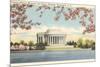 Jefferson Memorial, Tidal Basin-null-Mounted Art Print