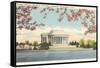 Jefferson Memorial, Tidal Basin-null-Framed Stretched Canvas
