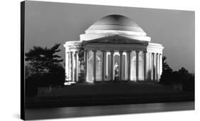 Jefferson Memorial, Washington, D.C. - Black and White Variant-Carol Highsmith-Stretched Canvas