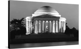 Jefferson Memorial, Washington, D.C. - Black and White Variant-Carol Highsmith-Stretched Canvas