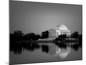 Jefferson Memorial, Washington, D.C. Number 2 - Black and White Variant-Carol Highsmith-Mounted Art Print